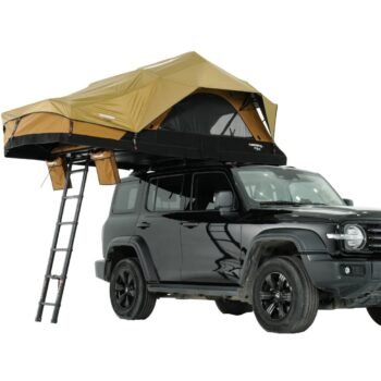 Tente de Toit Swisskings 160L – Roof‑Top Tent 155×230 cm, Imperméable & Ventilation Sky Light