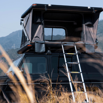 Tente de toit 2 places Wild Land Rock Cruiser Pro – Aluminium & moustiquaires – Camping outdoor