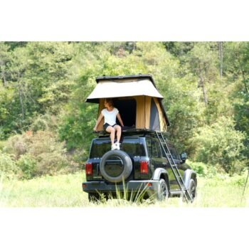 Swisskings Taiga – Tente de Toit Aluminium Hard Shell 2 Places (145×210 cm)